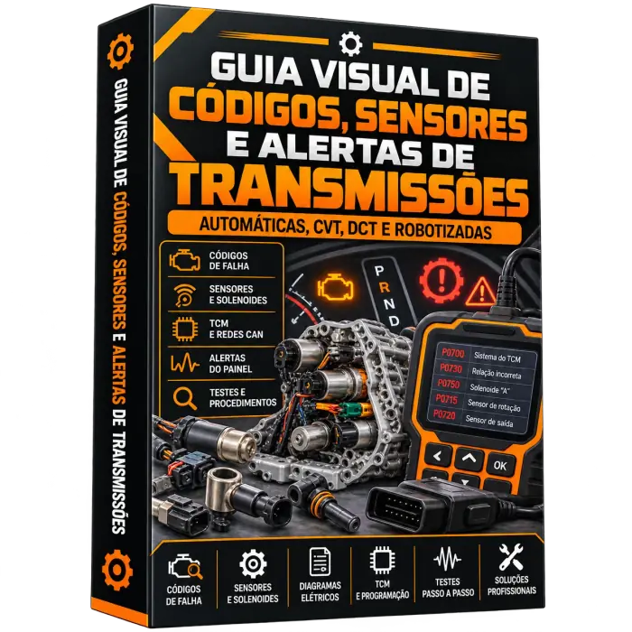 Bônus 1: Guia Visual de Códigos, Sensores e Alertas de Transmissões